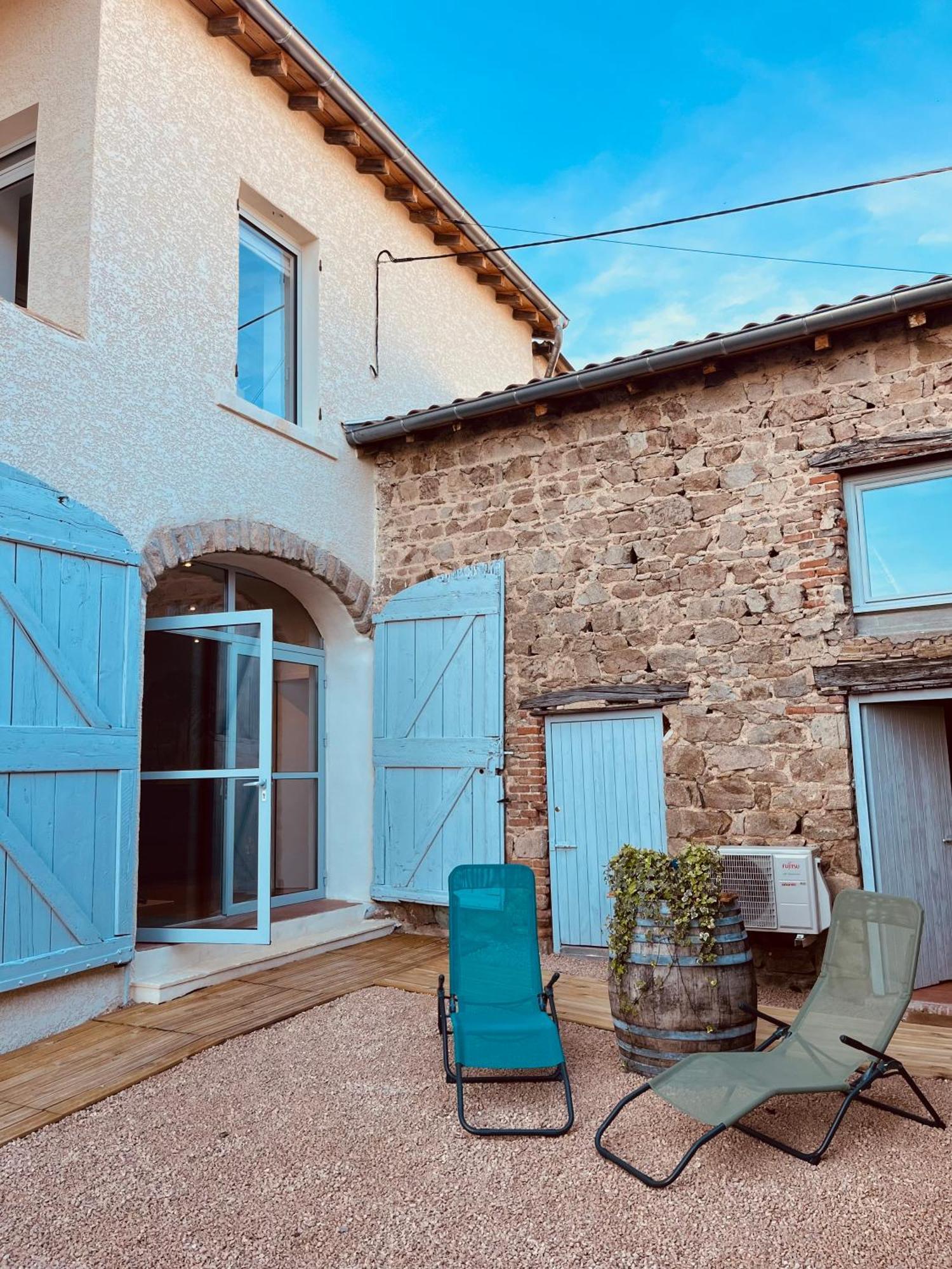 Appartement Bulles En Beaujolais à Fleurie Extérieur photo